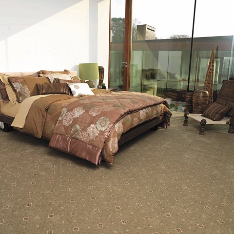 Ulster Tazmin Motif Forest Carpet